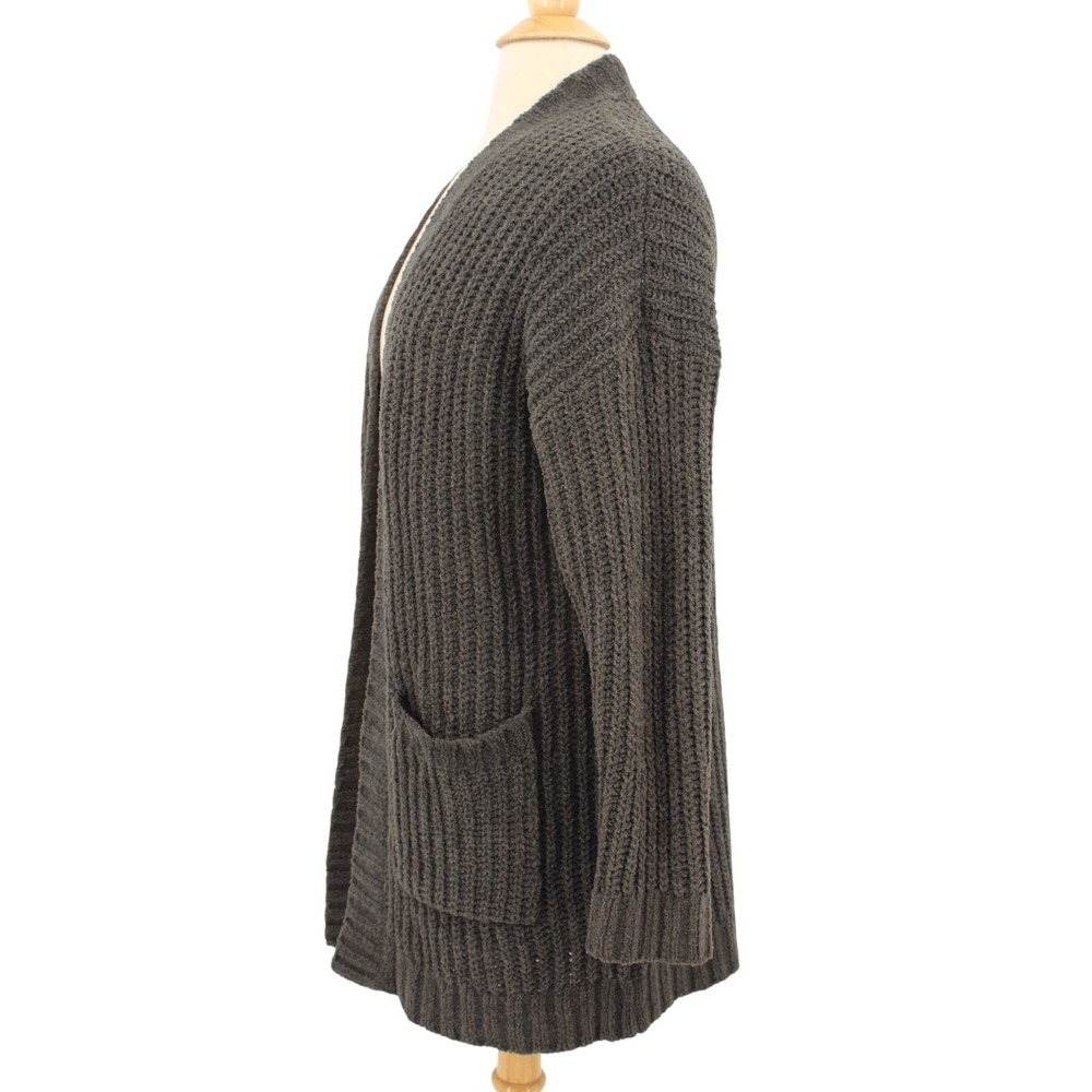 American Eagle Cardigan Sweater Womens XS / S Gray Open‎ Casual Comfy Cozy Soft - Picture 2 of 10